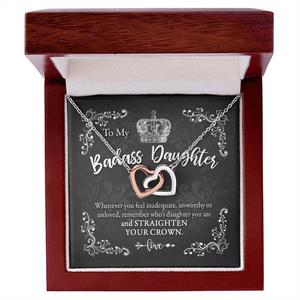 SC-gargantilla coreana Popular, collar de corazón familiar, cadena de circón, collar para <span class=keywords><strong>hija</strong></span> - Product Image 5