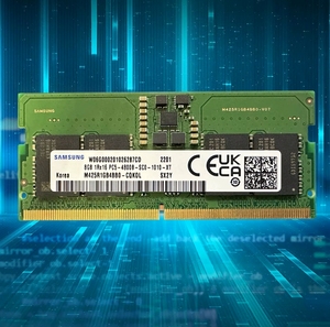 Module de mémoire RAM d'ordinateur portable d'occasion DDR5 4800MT/S Original Haute Vitesse 8 Go CL40 SODIMM PC5-38400 1Rx16 1.1V 262 broches M425R1GB4BB0-CQK La - Product Image 3