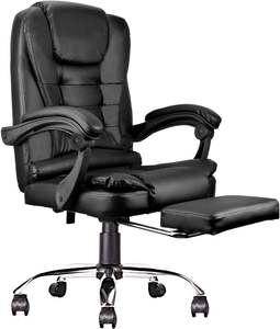 Ghế văn phòng da cao cấp hiện đại, kiểu dáng sang trọng, thiết kế công thái học, có chức năng massage, tựa lưng cao, xoay được, giá cả phải chăng - Product Image 1