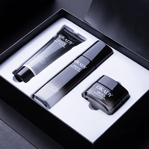 ชุดดูแลผิวพรรณสำหรับ<span class=keywords><strong>ผู้ชาย</strong></span>,ผลิตภัณฑ์ทำควา<span class=keywords><strong>ม</strong></span>สะอาดล้ำลึกป้องกันสิวสิวหัวดำให้ความชุ่มชื้น - Product Image 1