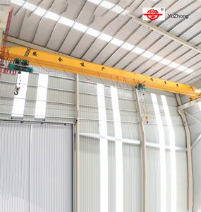 Grue à <span class=keywords><strong>pont</strong></span> à poutre unique <span class=keywords><strong>de</strong></span> type LD Suspension électrique Max Lifting Steel Wire Rope Hoist for Workshops - Product Image 2