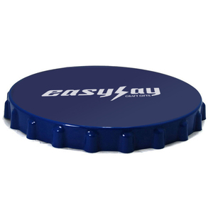 Plateau rond bleu pour bière, plateau rond bon marché personnalisé imprimé <span class=keywords><strong>en</strong></span> <span class=keywords><strong>plastique</strong></span>, grand plateau de service pour table basse - Product Image 3
