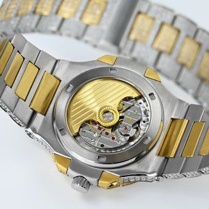 Reloj Mecánico Automático al por Mayor, Reloj de Acero Inoxidable con Moissanita VVS, Pasa el Test de Diamantes, Entrega Rápida, Directo de Fábrica - Product Image 4