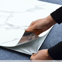 1,2 m * 3M PVC Flexible pared azulejos pegatina PET papel tapiz autoadhesivo diseño moderno para decoración de interiores función impermeable