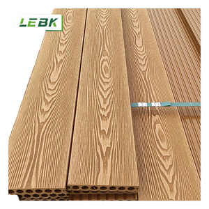 Tarima de WPC para Exteriores, Resistente al Agua, al Fuego y Antideslizante, con Aspecto de Madera, Fácil Instalación, Ecológica, para <span class=keywords><strong>Terrazas</strong></span> y Patios - Product Image 1