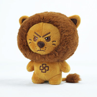 Uyeah OEM/ODM Faible MOQ Personnalisable Peluche Lion Kawaii Design Personnalisé Mascotte Lion à Poils Longs Jouet en Peluche Doux Cadeau