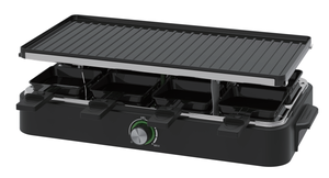 Grill électrique de table Anbolife de <span class=keywords><strong>grande</strong></span> <span class=keywords><strong>taille</strong></span>, multifonction, sans fumée, grill Teppanyaki, 2 brûleurs, <span class=keywords><strong>plancha</strong></span> grill plate - Product Image 6