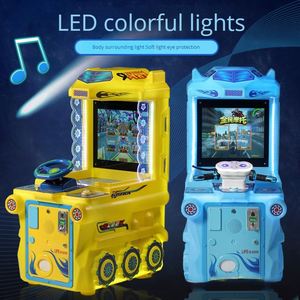 Nouvelles consoles de jeux pour enfants à monnayeur, type chariot, avec jeux de course aquatique, de combat et de tir, petits jouets électriques - Product Image 5