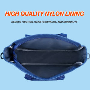 Sac à bandoulière personnalisé avec logo imprimé, sac à main imperméable pour femme, sac bandoulière pour homme, sac d'école avec bande réfléchissante - Product Image 4