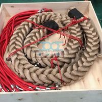 Columpio de cuerda de 4 asientos para colgar, juego enorme grande para exteriores, puente oscilante de grupo para niños, hamaca para muchas personas