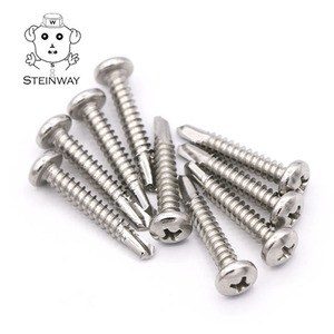 Thép Không Gỉ 304 316 410 Đầu Phẳng Chìm Đầu Tự Khoan <span class=keywords><strong>Tek</strong></span> Vít Cho Lợp Tấm Kim Loại - Product Image 5