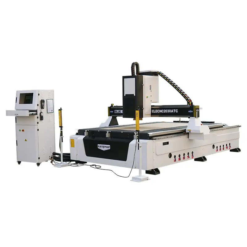 Çin en iyi 3 eksenli CNC router/ağaç İşleme CNC router 2030/CNC oyma makinesi için alüminyum