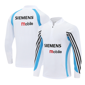 Nuove Divise da <span class=keywords><strong>Calcio</strong></span> Autunno/Inverno, Maglia a Maniche Corte Stampata ad Asciugatura Rapida, Retro 2003/04 Madrid, Competizione Club Europei - Product Image 3