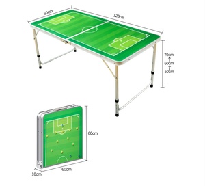 Table <span class=keywords><strong>de</strong></span> football pliable moderne en aluminium léger et portable pour l'entraînement tactique <span class=keywords><strong>de</strong></span> football en extérieur et l'école - Product Image 4