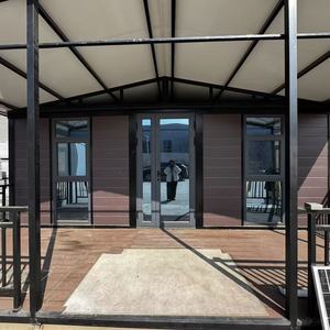 Casa Contenedor Plegable de Doble Ala Expandible, Estructura de Acero Personalizada para Oficina, Dormitorio, Cocina - Product Image 1