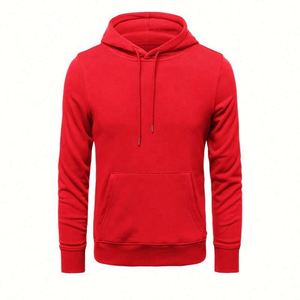 Sweat à capuche personnalisé pour homme, 100% coton, poids lourd, qualité supérieure, imprimé, coupe ample, style streetwear - Product Image 5