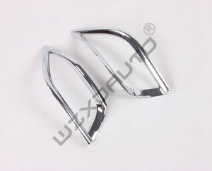 ฝาครอบไฟตัดหมอกโครเมียม WZXD สำหรับรถยนต์ยาริส ปี 2014 2015 ด้านหน้า ด้านหลัง ซ้าย ขวา ครอบช่องไฟกันชน - Product Image 2