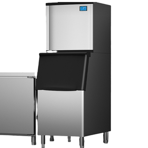 เครื่องทำน้ำแข็งเชิงพาณิชย์ ผลิตน้ำแข็งได้สูง 100 กก. 250 กก. 500 กก. เครื่องทำน้ำแข็งก้อนเชิงพาณิชย์ - Product Image 3