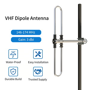 VHF <span class=keywords><strong>Yagi</strong></span> a prova di tempesta | Costruito per radioamatori 146-174 MHz e comunicazione bidirezionale commerciale - Product Image 2