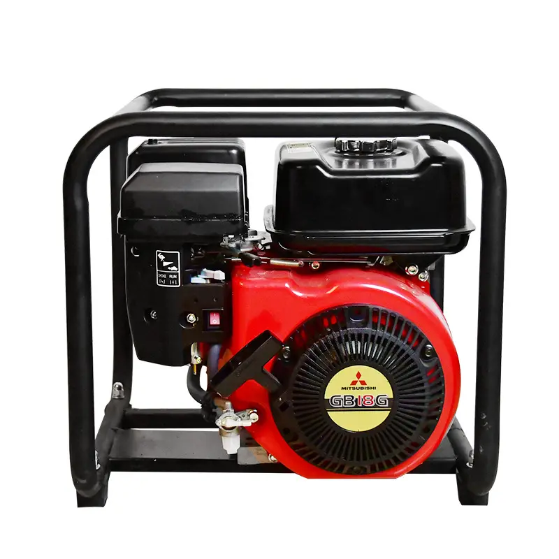 High Quality Agricultural 4 Stroke Petrol Gas Manual Engine Driven Water Pump