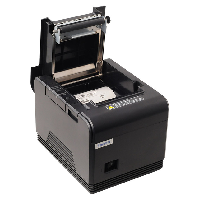 Xprinter 80mm POS Thermal Receipt Printer with Auto Cutter Serial Lan Parallel for POS/ATM/CREDIT Printer XP-Q200