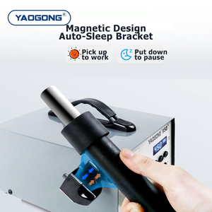 YAOGONG 952A 2 en 1 Auto Sommeil Thermostat À <span class=keywords><strong>Dessouder</strong></span> Reprise Mobile Téléphone Carte Mère Outil De Réparation Pistolet À Air Chaud Station De Soudage - Product Image 2