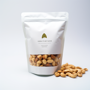 Custom Logo Snack Food Package Printing Digital Printed Zipper Cloth Plastic <b>Sock</b> Packaging Pouch Stand up Pouch Bag - Product Image 1