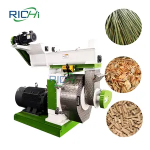 RICHI Machine de fabrication de granulés en fibre de coco pour biomasse, son de riz, son de blé, coque de coton