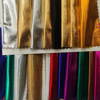 Kain Spandex Metalik Foil Lame, Kain Foil Emas Lame, Kain Tissue Lame