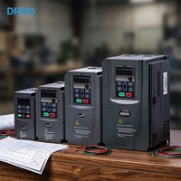 Variateur de fréquence VFD avec protection contre les surcharges, triphasé 380V, ventilateur de refroidissement intégré, régulateur de vitesse stable pour moteur asynchrone