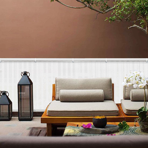 รั้วบังตา รั้วตาข่ายกันแดดกลางแจ้ง ตกแต่งระเบียง แผงรั้วตาข่ายพลาสติก ผ้าคลุมระเบียง ผ้าคลุมระเบียง - Product Image 5