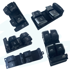 สวิตช์กระจกหน้าต่างไฟฟ้าสำหรับ Volkswagen <span class=keywords><strong>Passat</strong></span> <span class=keywords><strong>B5</strong></span> Skoda 1J4959857D 1K4959857B 1GD959857C 1GD959857B - Product Image 1