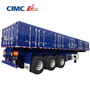 CIMC Huujun HTS 700 Kendaraan Pengiriman, Truk Sampah Dump Truck untuk Kargo Berat Bahan Baja Kualitas Terbaik