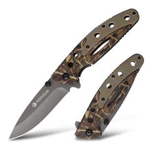 Superventas al aire libre Cortaplumas portátil táctico supervivencia cuchillo de bolsillo plegable al por mayor - Product Image 1