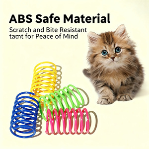Interactive Cat Spiral Creative Spring Toy to Kill Time and Keep Fit, ABS Plastic for Swatting, <strong>Biting</strong>, Hunting Kitten Toys - Product Image 6