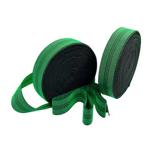 Green Webbing Polypropylene Tape Sofa Elastic Webbing For Furniture Sofa Edge Banding