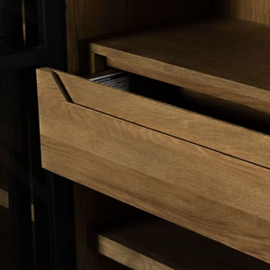 <span class=keywords><strong>Libreria</strong></span> industriale di Design moderno in legno personalizzato con pannello posteriore <span class=keywords><strong>per</strong></span> biblioteca - Product Image 6