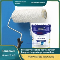 Peinture de façade anti-moisissure Bunkerway |   Résistance aux algues et aux champignons |   Solution pour climats humides |   Certifié ISO 22196