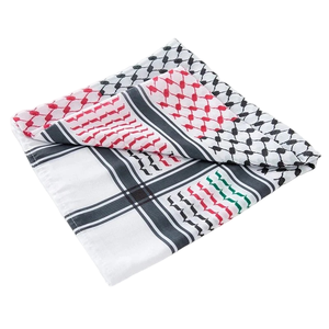 Shemagh Árabe, Keffiyeh Táctica del Desierto, Pañuelo para la Cabeza, Turbante Árabe, Envoltura para el Cuello y la Cabeza, Disfraz Árabe Musulmán para Hombres y Mujeres - Product Image 4