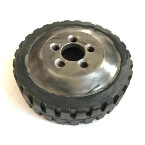 Electric Forklift Non-slip Rubber Main Driving Wheel 230*75/250*80