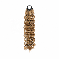 Extensions de cheveux au crochet pré-bouclées pour tresses Jumbo, texture douce et bouclée, pour usage quotidien
