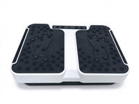 Plateforme vibrante pour tout le corps, plateforme vibrante de massage des pieds avec télécommande et bandes de résistance, machine de fitness amincissante pour la maison