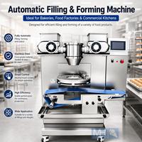 Machine à fabriquer des glaces mochi, ligne de produits végétariens, laminoir à pâte, machine à garnir les boules protéinées