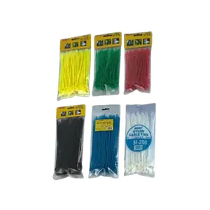 YOUU Usine vente directe pas cher autobloquant nylon 66 attaches de câble avec attaches de câble autobloquantes