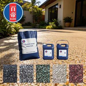 <span class=keywords><strong>Pintura</strong></span> para Exteriores a Base de Resina con Textura de Grava, para Caminos, Piscinas y Plazas, Transparente - Product Image 5