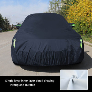 Imperméabilisez les couvertures solaires de voiture de protection UV automatique de couverture de voiture pour <span class=keywords><strong>Toyota</strong></span> Vitz - Product Image 3