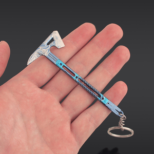 มีดพับแบบพวงกุญแจ LT Black Sea Tactical Axe ของแท้จากโรงงาน รุ่นใหม่ล่าสุด มีด Delta <span class=keywords><strong>Force</strong></span> ผลิตจากโลหะผสมสังกะสี ขนาด 9 ซม. - Product Image 1