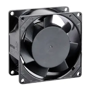 YOFOLON 80x80x38mm yüksek hava akımı 110V 220V 380V ac fan düşük gürültü uzun ömürlü AC soğutma fanı