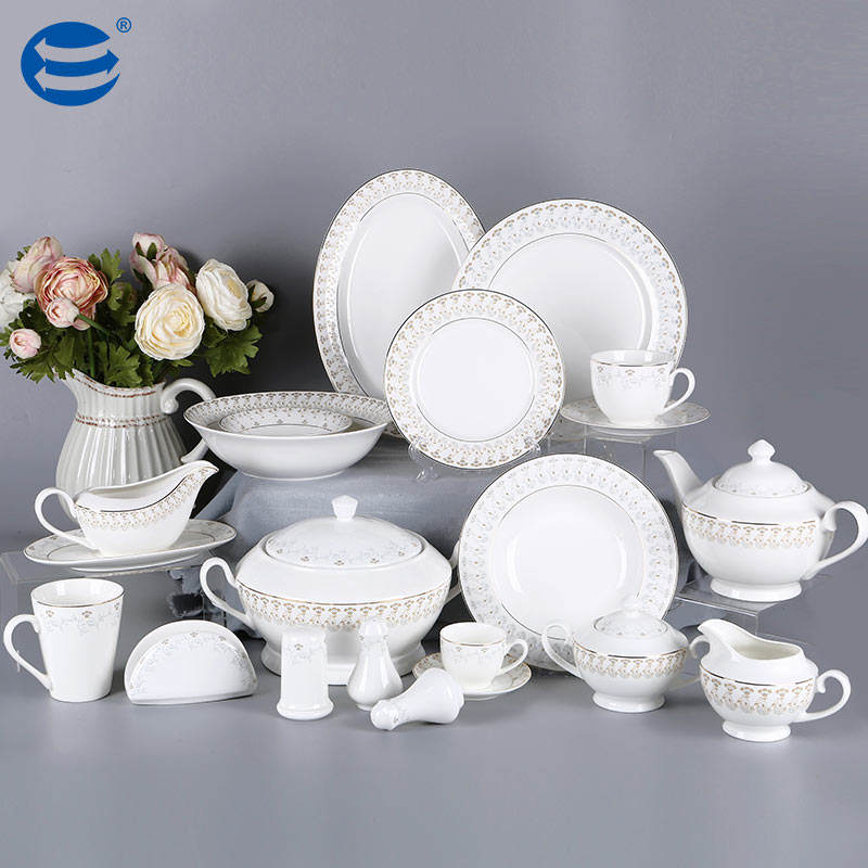 86 Dinner Set Luxury Porcelain Serving Collection