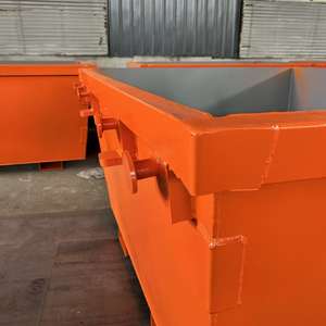 חיצוני בגדלים מרובים זול גדול לדלג פח פלדה פח פח אשפה פח אשפה - Product Image 3